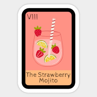 Cocktail Tarot Sticker